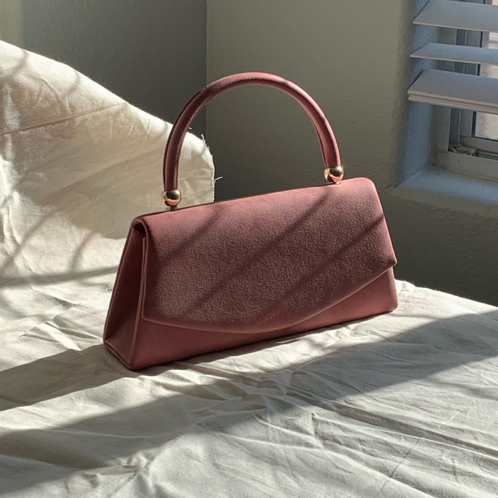 VINTAGE PINK SMALL CLUTCH